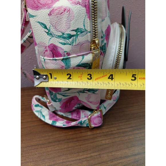 Betsey Johnson Husky Dog Floral Mini Backpack - Picture 15 of 15